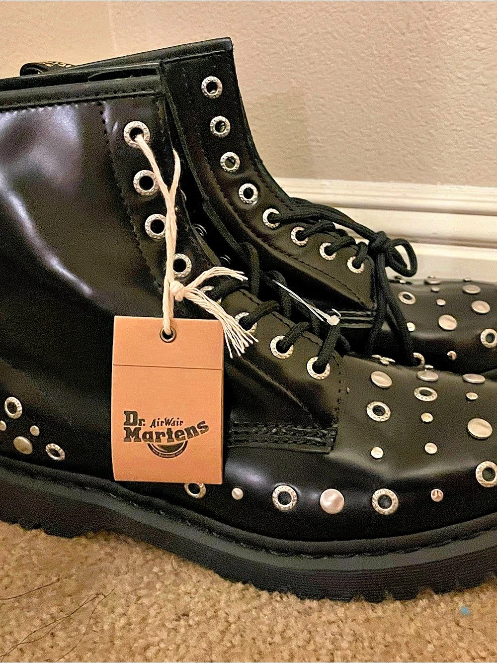 Brand new Dr. Martens 1460 Studded Combat Boots Sz 11